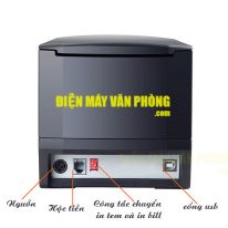 Máy in mã vạch và in hóa đơn XP 365 NEW 2 trong 1 tiện lợi